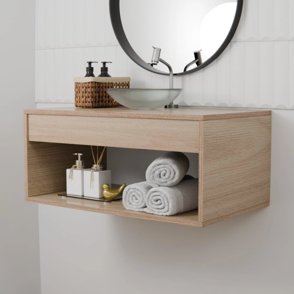 Gabinete Banheiro Armário 60CM Sem Cuba Promoção 100% MDF ENVIAMOS MONTADO